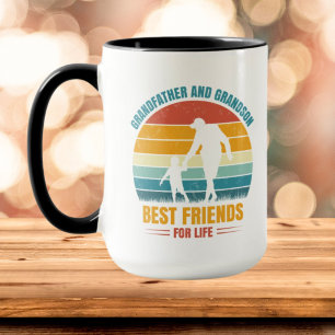 Caneca Avô Avô Avô, melhores amigos, adiciona mensagem