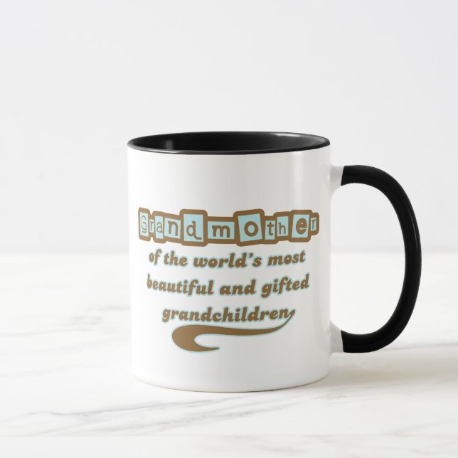 Caneca Avó de netos dotado (Direita)