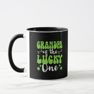 Caneca Avô Do Primeiro Aniversário Do Sortudo St Patrick
