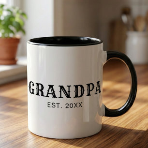 Caneca Avô Estabeleceu Novo Presente para o Avô