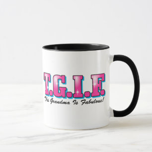 Caneca Avó fabulosa de TGIF