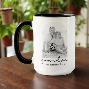 Caneca Avô Fundou 20XX Moderno Simples Foto