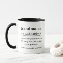Avó Personalizada Definição