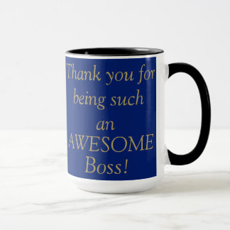 Caneca "AWESOME BOSS" Café do chefe/Tea Mug