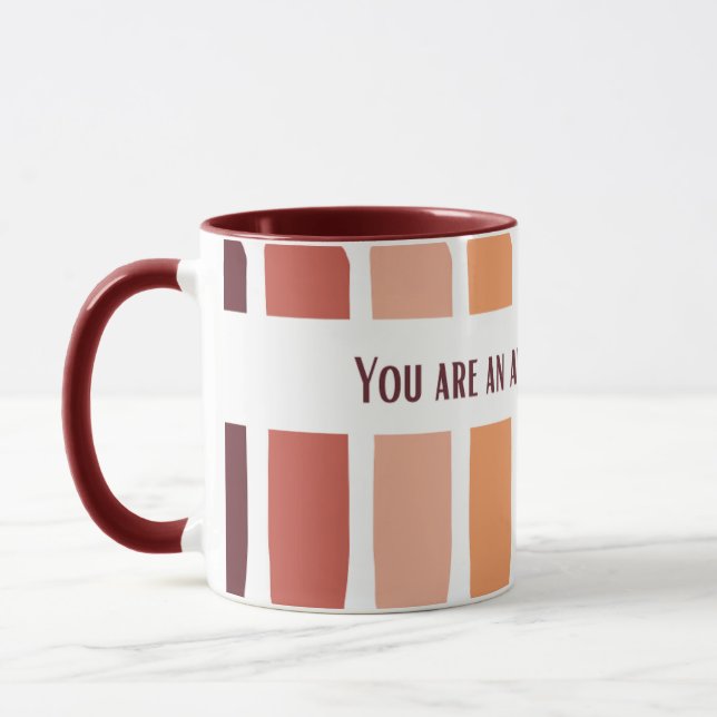 Caneca Awesome Teacher Decent Design (Esquerda)