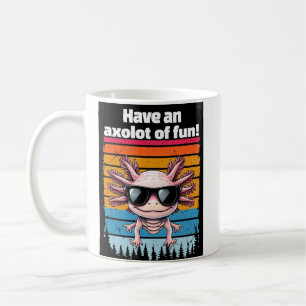 Caneca Axolote de Diversão - Caneca de Café de Axo