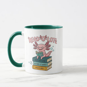 Caneca Axolote Lotl Leia - Presente Divertido de C