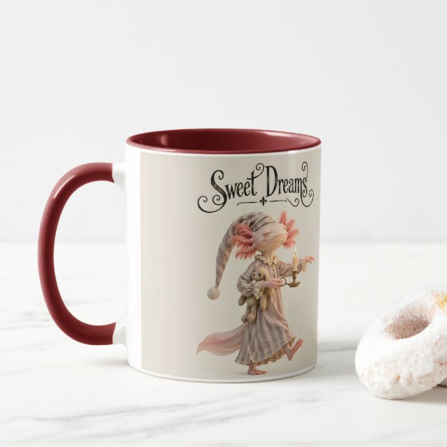 Caneca Axolote Sonâmbulo (Com Donut)