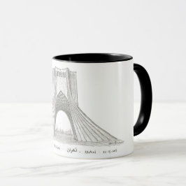 Caneca Azadi Tower, Teerão, Irã
