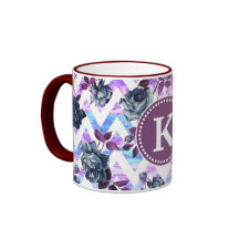 Aztec Chevron Monograma Floral