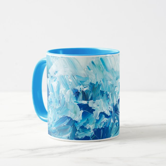 Caneca Azul (Frente Esquerda)