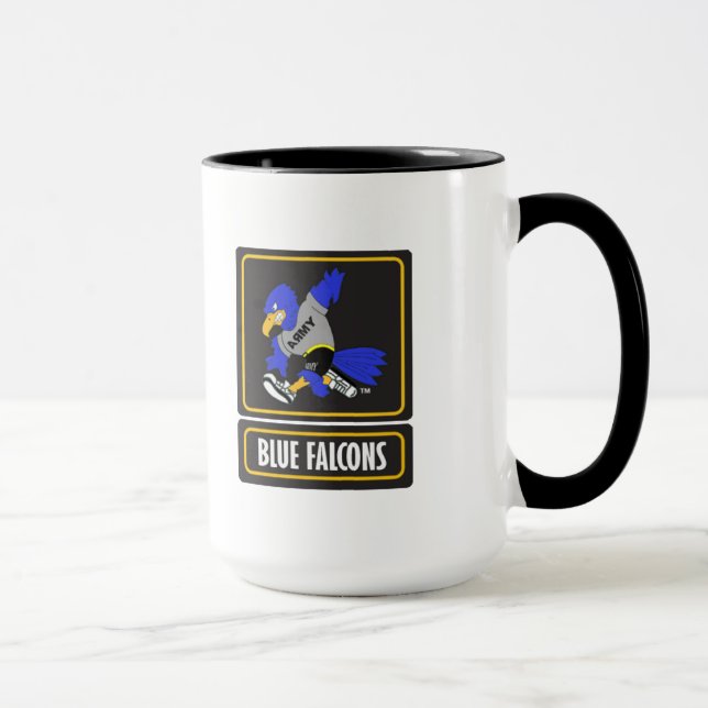Caneca azul da campainha dos Falcons (Direita)