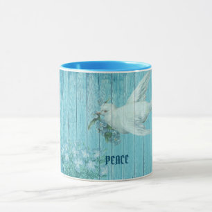 Caneca Azul da Doença da Paz