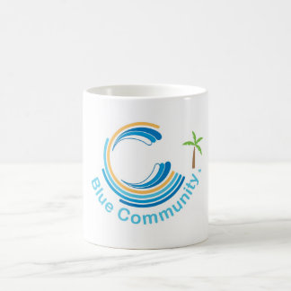 Caneca azul de Commiunity