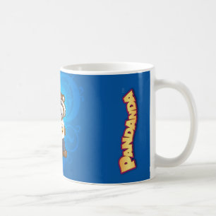 Caneca azul de Henry do dom de Pandanda
