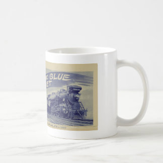 Caneca azul do cometa