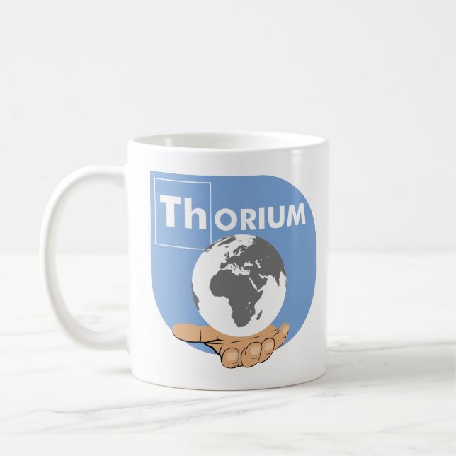Caneca azul do tório (Esquerda)