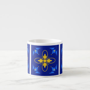 Caneca Azul e Amarela - Especialidade