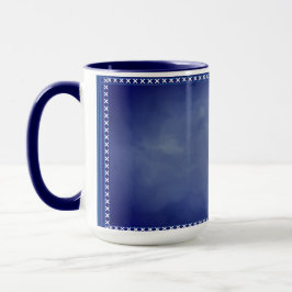 Caneca Azul Escocês