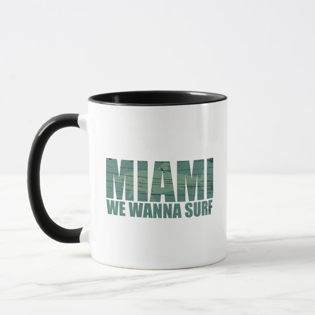 Caneca Azul Flórida de Miami