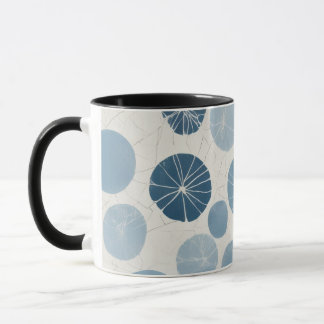 Caneca Azul Geométrico Moderno