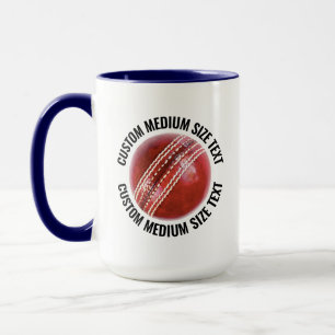 Caneca Azul Marinho Médio Combo 15oz Cricket Personalizad