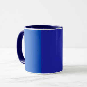 Caneca Azul Médio - Azul Forte - Azure Cinzento