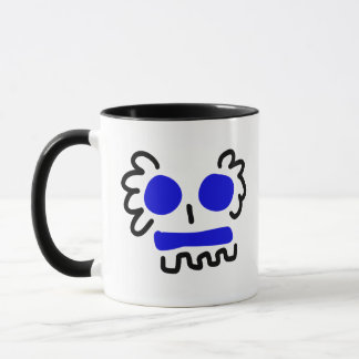Caneca Azul Não Assustadora