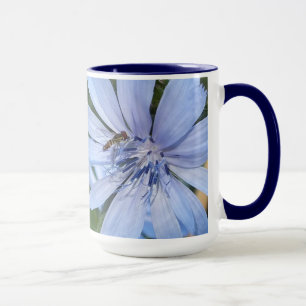 Caneca Azul - Radicchio Flor N Bee