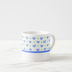 Caneca azul/verde/a branca dos arcos do