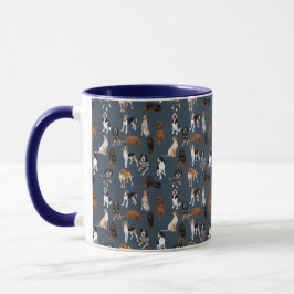 Caneca AzulCoonhounds