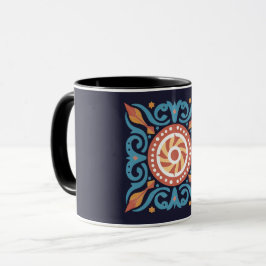 Caneca Azulejo Boho