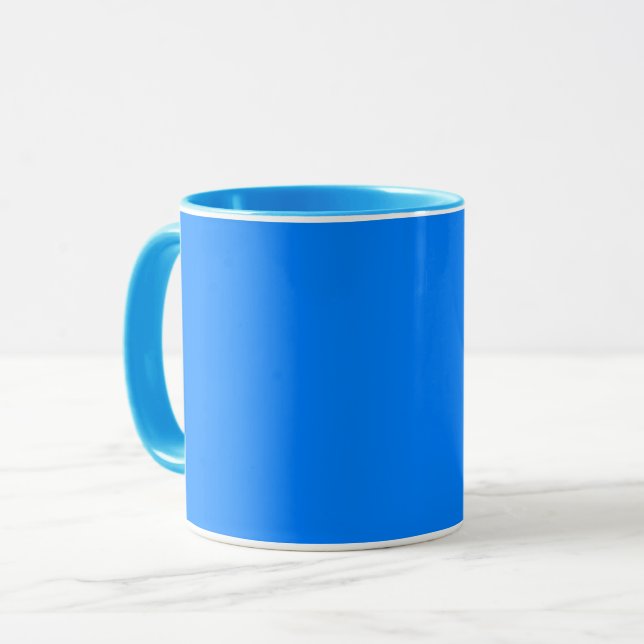 Caneca Azure (cor sólida) (Frente Esquerda)