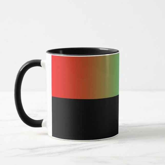 Caneca B02 - Tasse mit RGB Rot Grün Blau Farbverlauf (Esquerda)