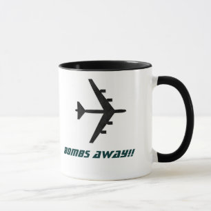 Caneca B52 Força Aérea de Bombardeio Stratofortress Silho