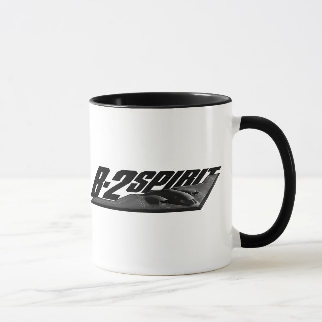 Caneca B-2 Spirit 11 Oz Ringer Mug (Direita)