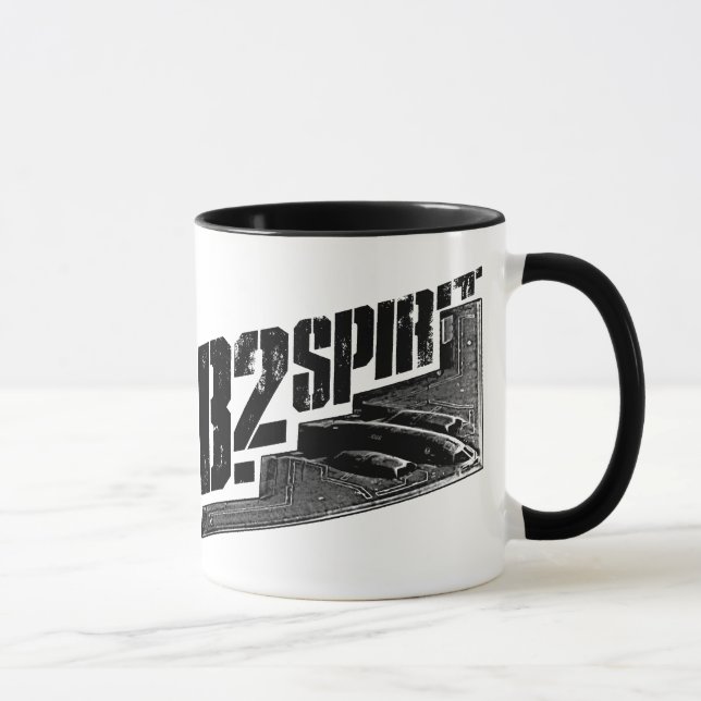 Caneca B-2 Spirit 11 Oz Ringer Mug (Direita)