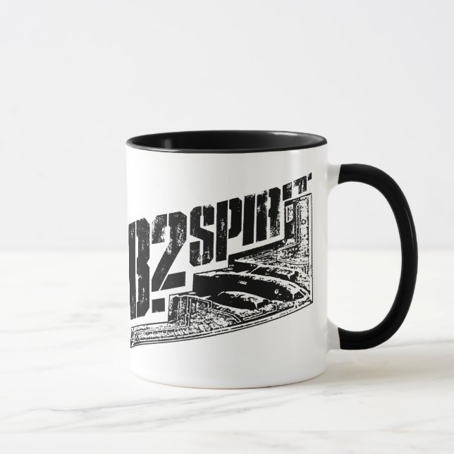 Caneca B-2 Spirit 11 Oz Ringer Mug (Direita)
