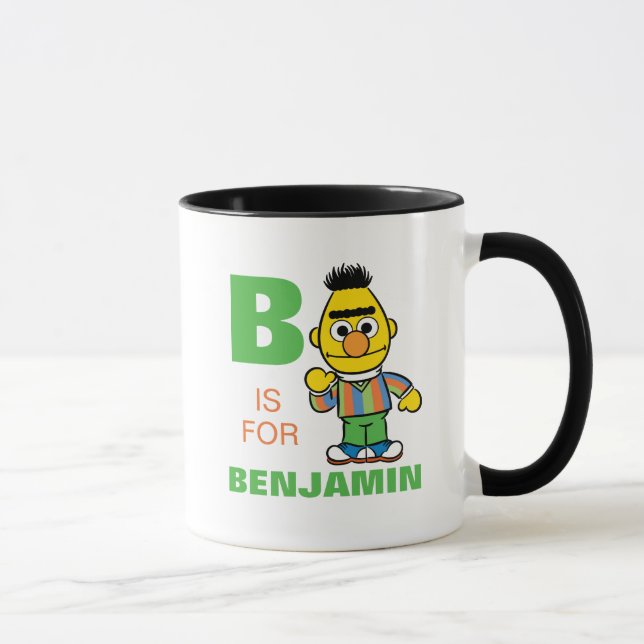 Caneca B é de Bert | Adicione seu nome (Direita)