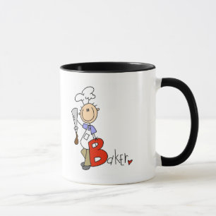 Caneca B é para Camisetas e Presentes do Padeiro