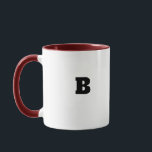 Caneca B Mug inicial<br><div class="desc">Um presente pensativo para amigos e família ou um tratamento especial para si mesmo</div>