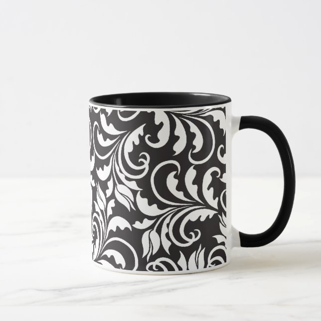 Caneca b&w tulipas (Direita)