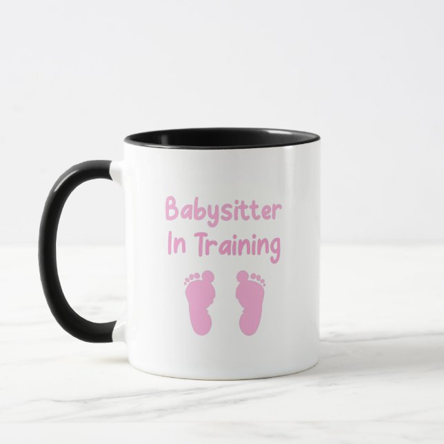 Caneca Babá No Treinamento (Esquerda)