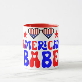 Caneca Babe Americana 4 de julho