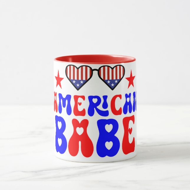 Caneca Babe Americana 4 de julho (Centro)