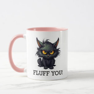 Caneca Baby Black Cat Design - Combo Mug