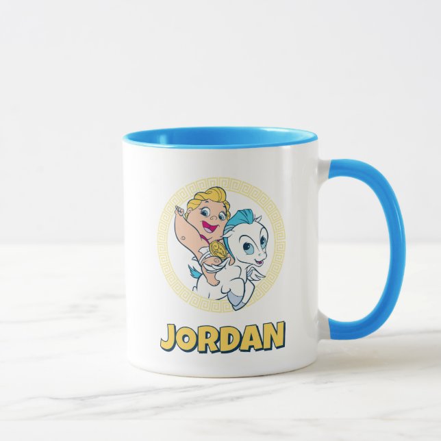 Caneca Baby Hercules Riding Pegasus Mug (Direita)
