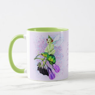 Caneca Baby Pixie Rindo em Beetle Ride Mug