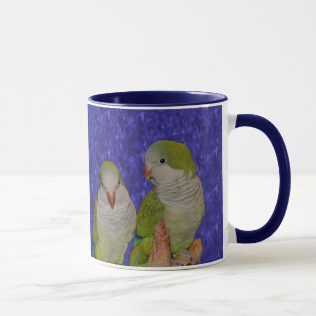 Caneca Baby Quaker Parrots Animal Mug (Direita)
