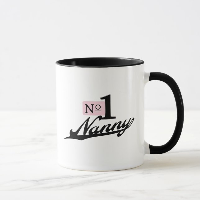 Caneca Baby-sitter do número um (Direita)